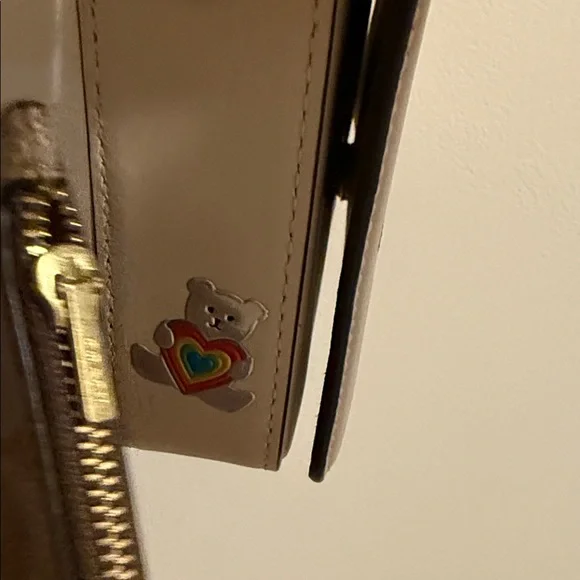 Authentic Coach Cream Crossbody Bag with Colorful Patches - Picture 15 of 16